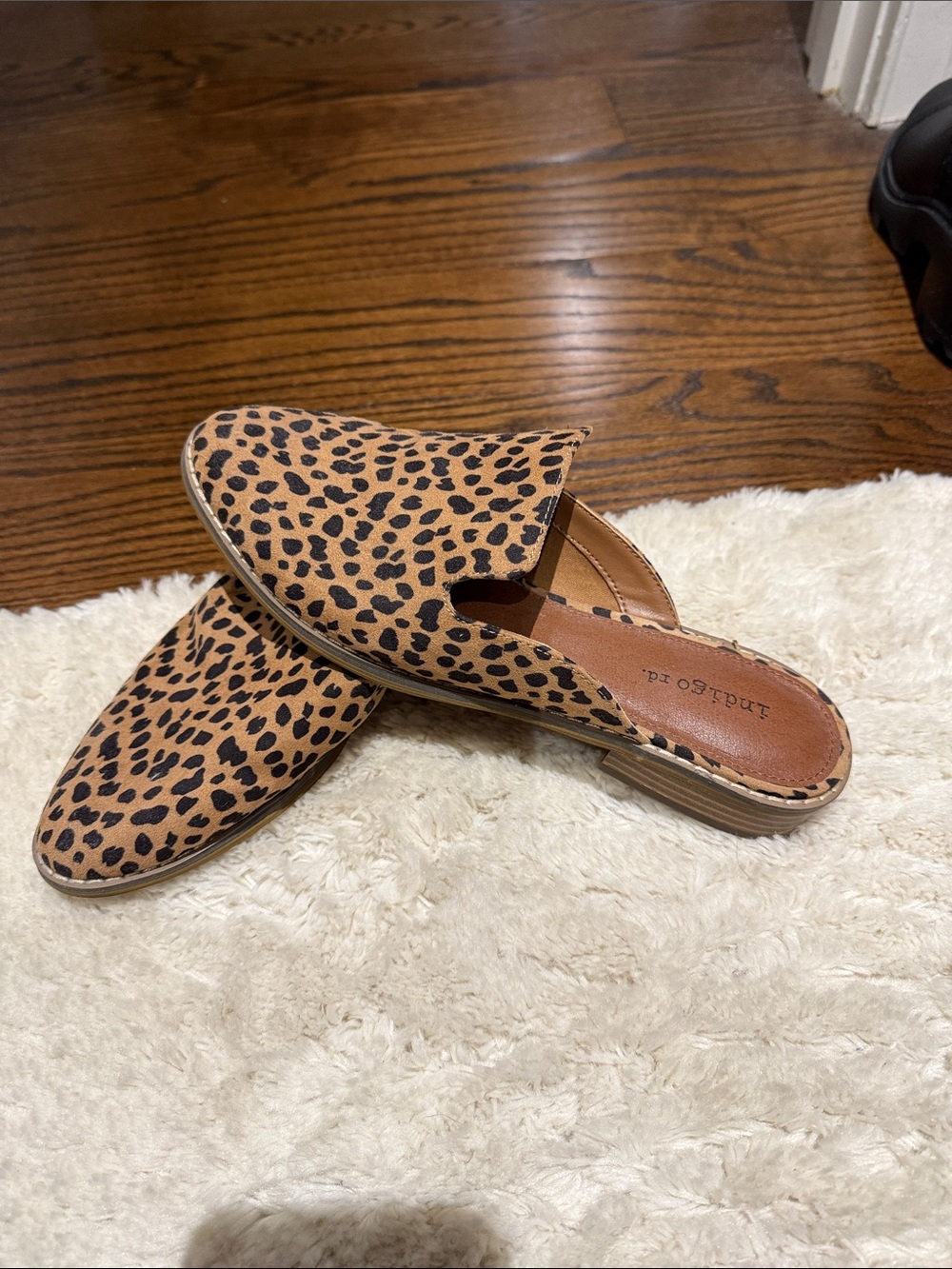 Indigo rd. Leopard Print Slip-On Mule Size 8